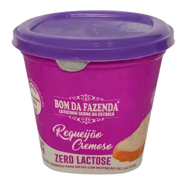 REQUEIJÃO POTE BOM DA FAZENDA ZERO LACTOSE 400 GRAMAS