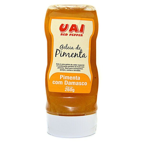 GELEIA DE PIMENTA UAI COM DAMASCO