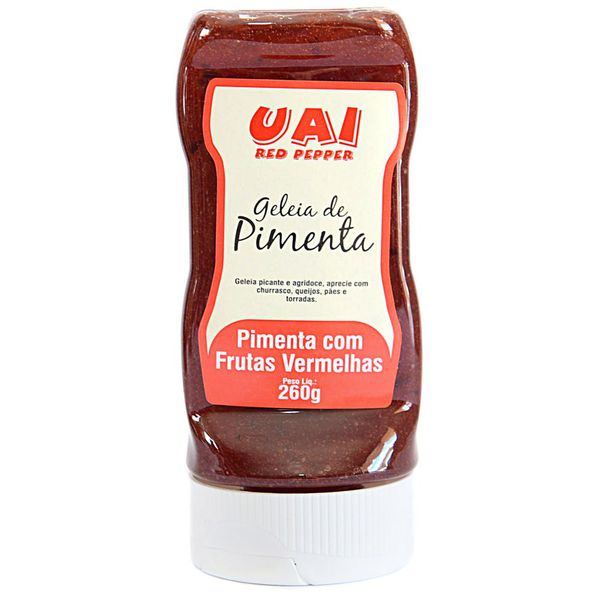 GELEIA DE PIMENTA UAI COM FRUTAS VERMELHAS
