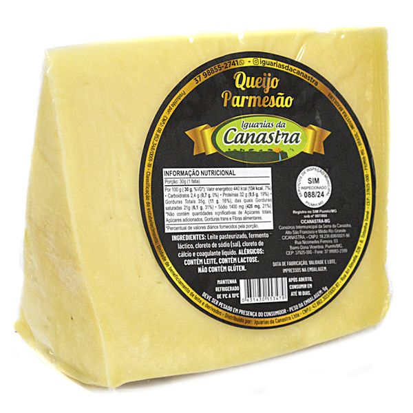 QUEIJO PARMESÃO CUNHA