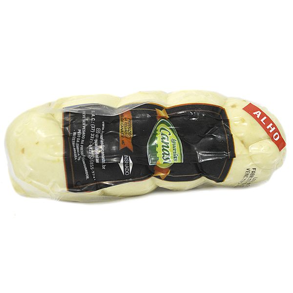 QUEIJO TRANÇA BRANCA COM ALHO