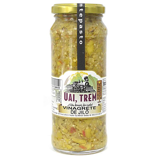 VINAGRETE DE JILÓ UAI TREM 330 GRAMAS