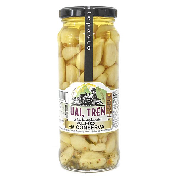 ALHO EM CONSERVA UAI TREM 330 GRAMAS