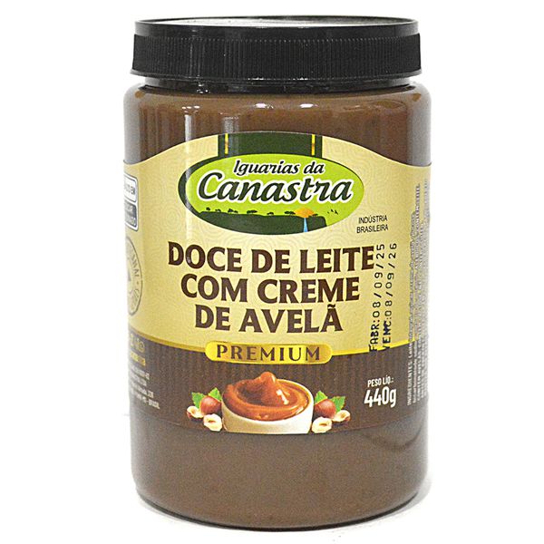 DOCE DE LEITE COM CREME DE AVELÃ IGUARIAS