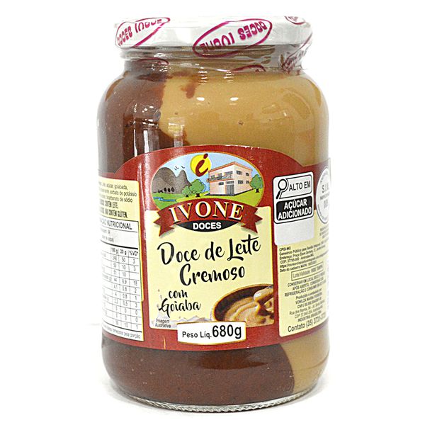 DOCE DE LEITE COM GOIABADA IVONE
