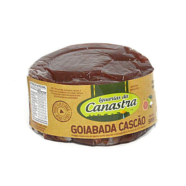 GOIABADA CASCÃO REDONDA IGUARIAS 500 GRAMAS