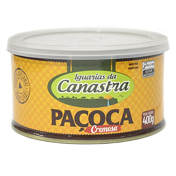 PAÇOCA CREMOSA NA LATA IGUARIAS