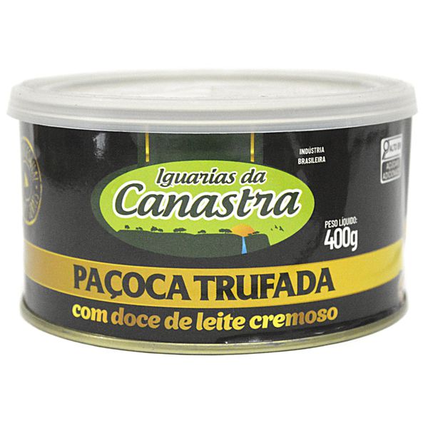PAÇOCA TRUFADA COM DOCE DE LEITE