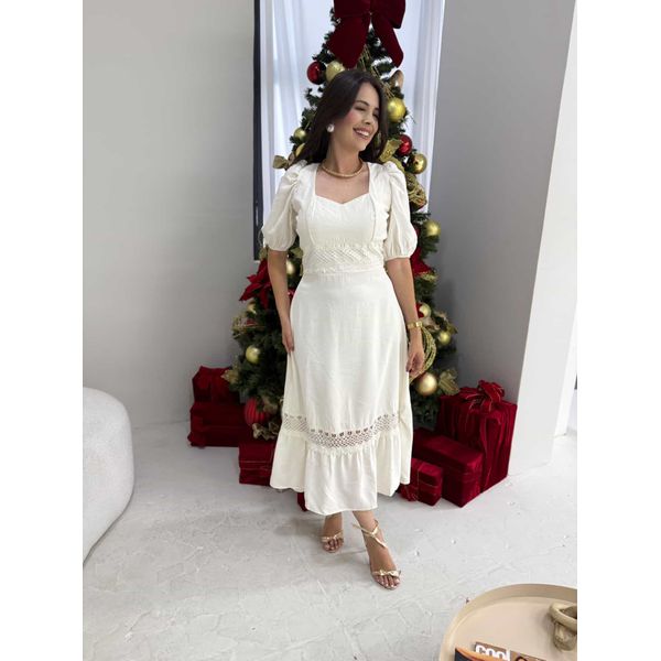 Vestido Raquel Branco