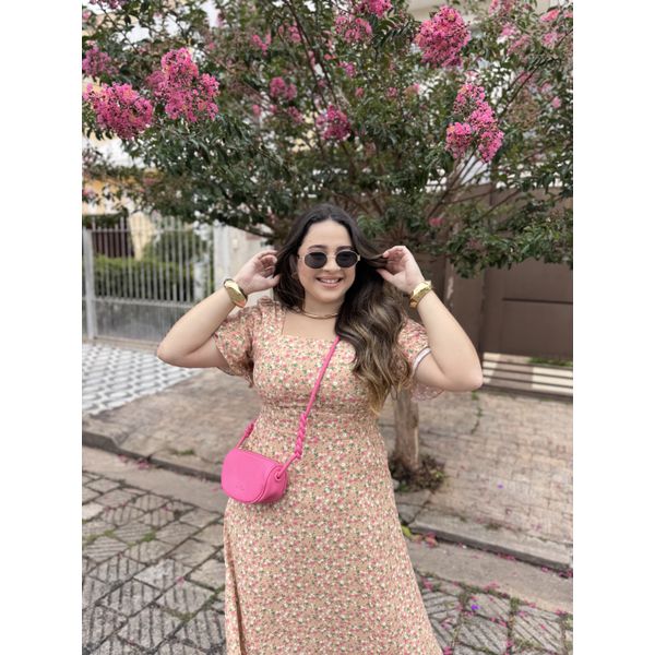 Vestido Zoe Bege Liberty