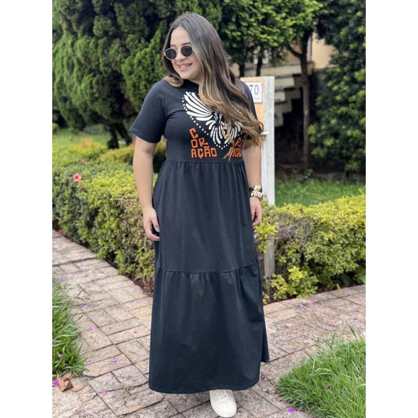  Vestido Samanta Preto 