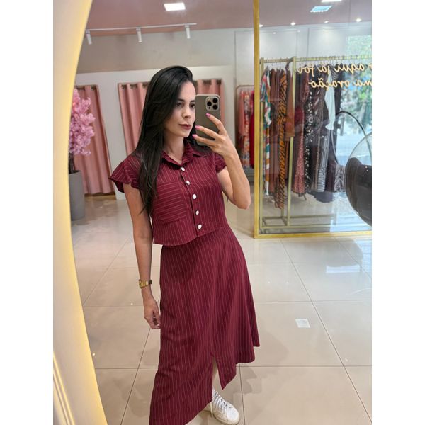 Conjunto Vitoria Vinho Risca de Giz