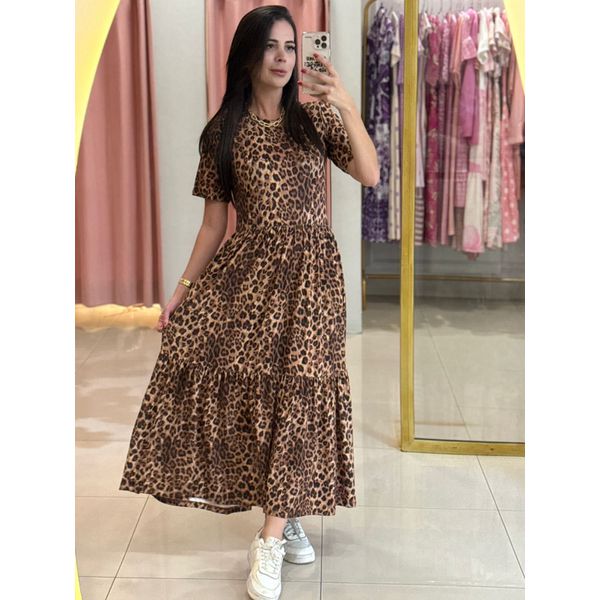 Vestido Cecilia Animal Print