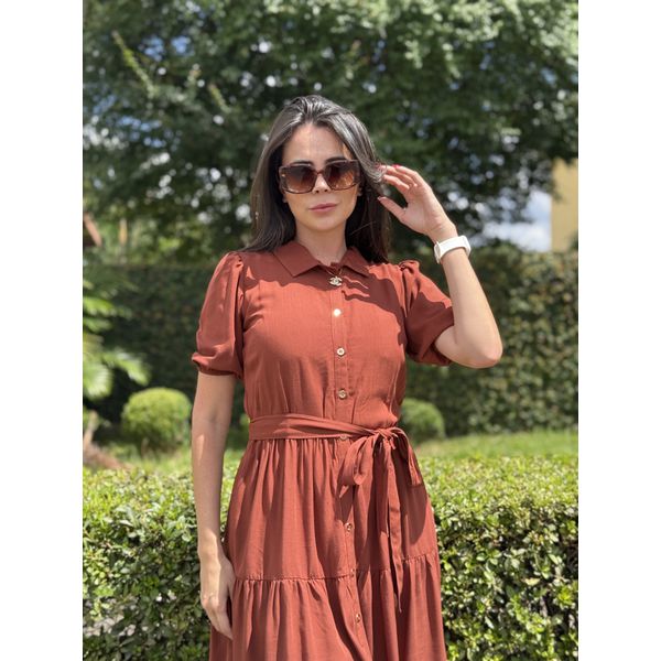 Chemise Claudia Marrom