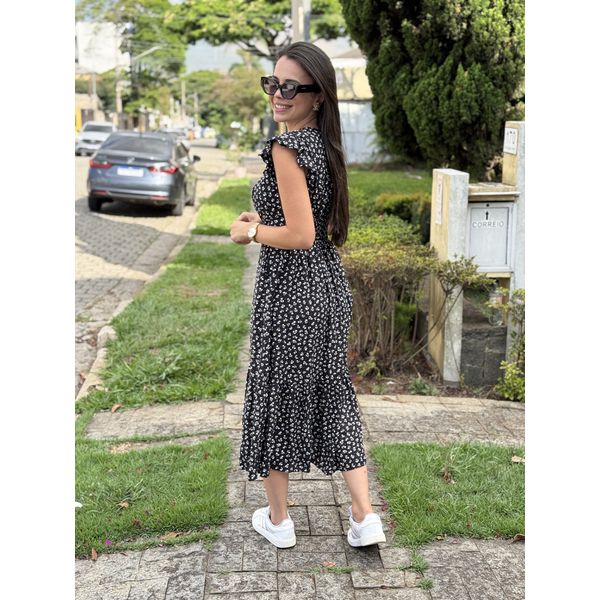 Vestido Soraia Preto Liberty