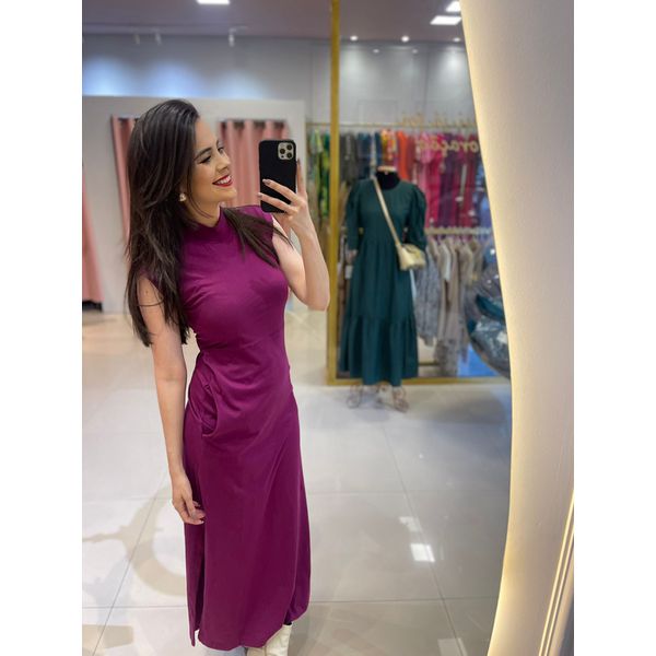 Vestido Clara Roxo