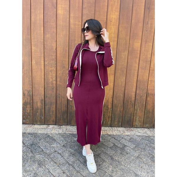 Conjunto Raquel Moletinho Marsala
