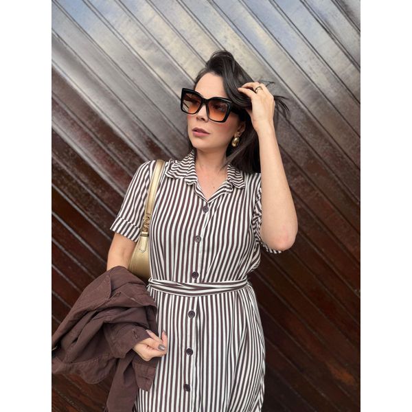 Chemise Linda Marrom