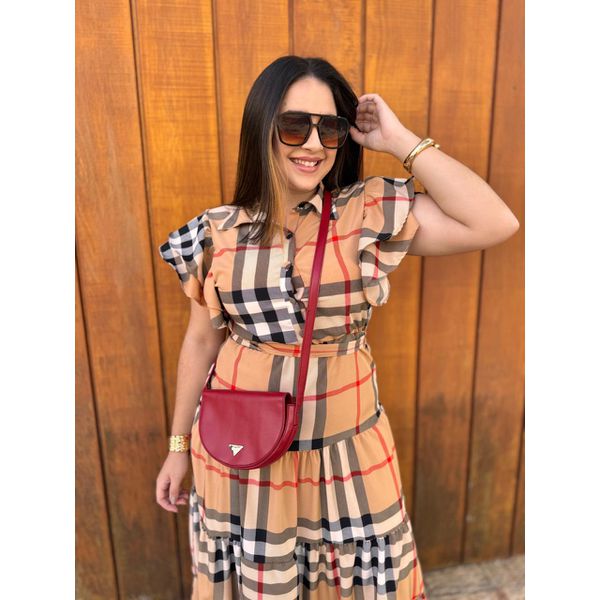 Vestido Catarina Bege Burberry