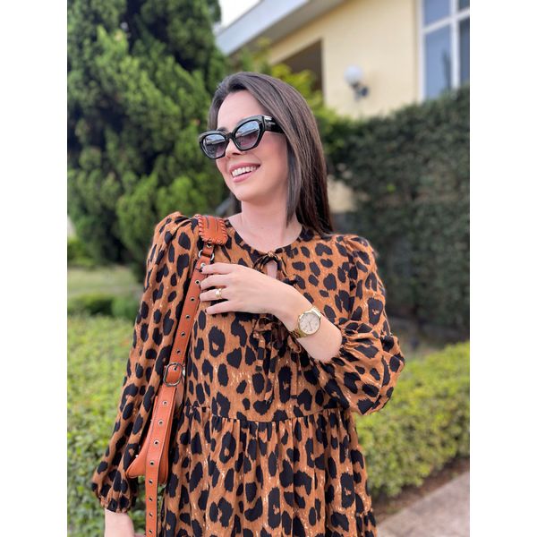 Vestido Laura Animal Print