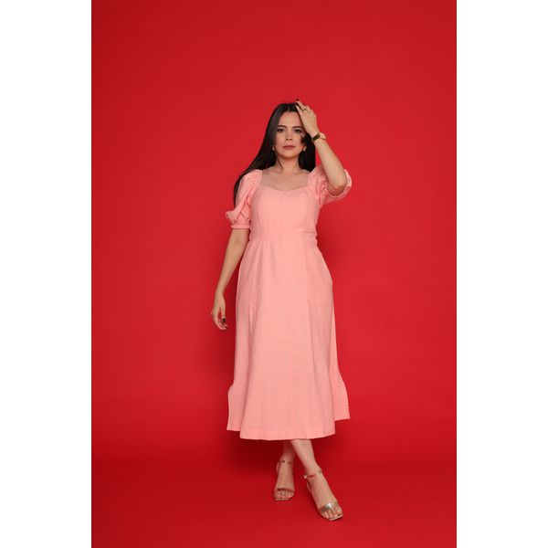 Vestido Ayla Rosa 