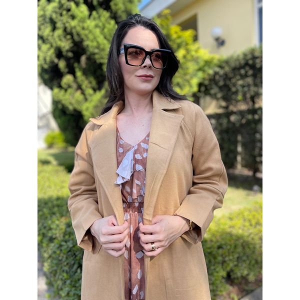 Sobretudo Bruna creme