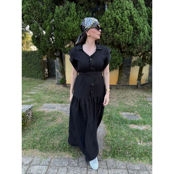 Vestido Nicole Preto