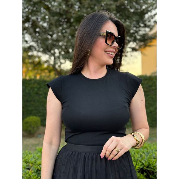 Camiseta Jade Preto
