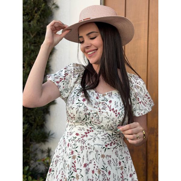  Vestido Nataly Branco Liberty Plus
