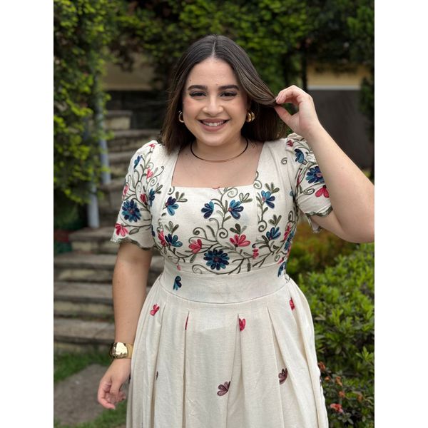 Vestido Esmeralda Floral