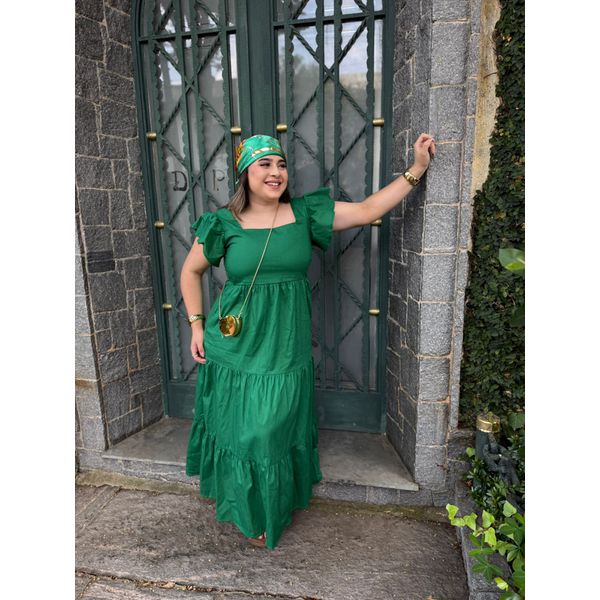 Vestido Carol Verde