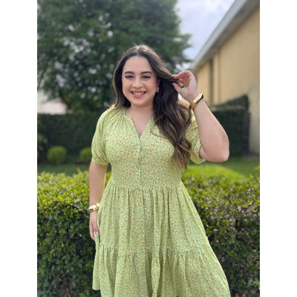  Chemise Renata Verde Liberty