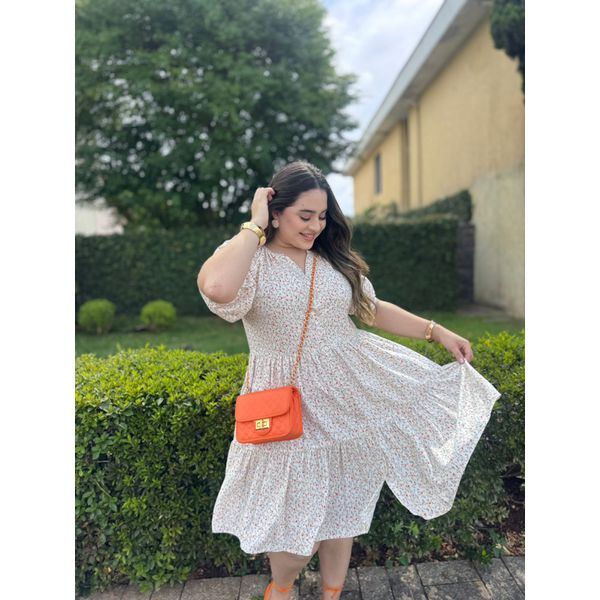 Chemise Renata Branco Liberty