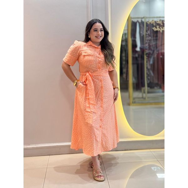 Chemise Denise Salmão Liberty