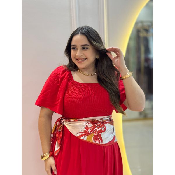 Vestido Katia Vermelho