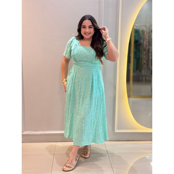 Vestido Kiara Verde Liberty