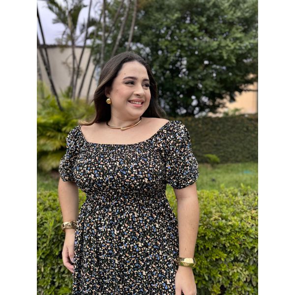 Vestido Alicia Preto I Liberty