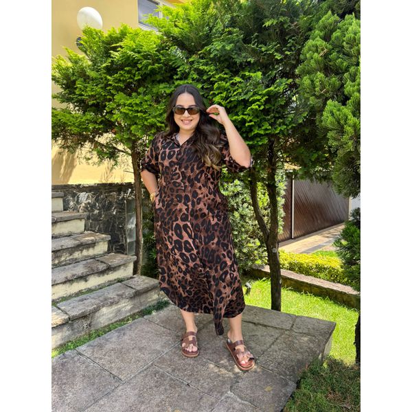 Chemise Edna Animal Print