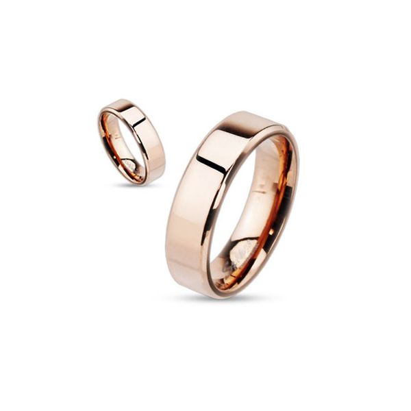 Aliança em Ouro Rose 18K 