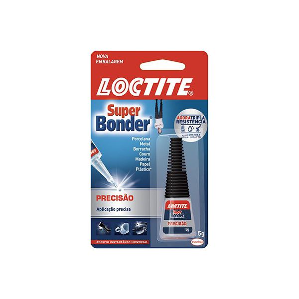 COLA SUPER BONDER LOCTITE 5 GR - HENKEL