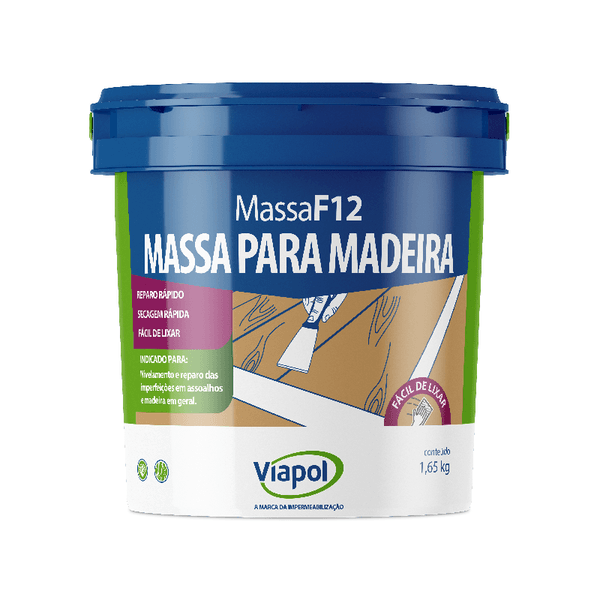 MASSA F-12 IMBUIA 1,65KG VIAPOL 