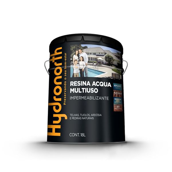 RESINA ACRILICA HYDRONORTH ACQUA INCOLOR 18L - HYDRONORTH