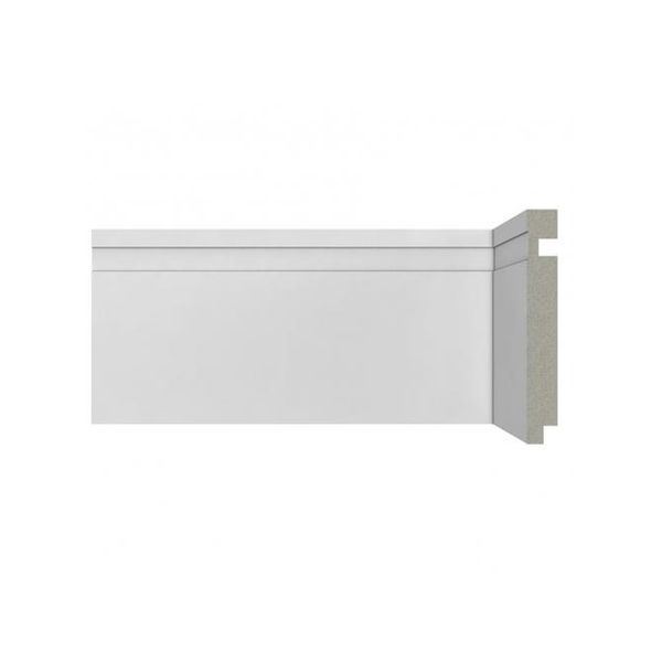 RODAPÉ BRANCO SANTA LUZIA 120x16mm 493 RP|BR