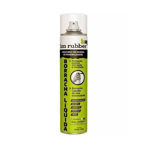 IMPERMEABILIZANTE BORRACHA LIQUIDA AEROSOL BRANCO 400 ML - IMPERTECH