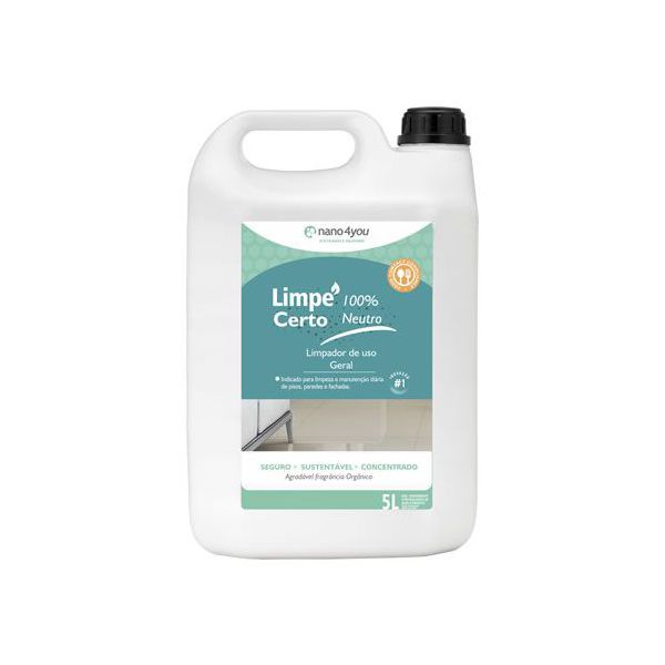 LIMPE CERTO 100% DETERGENTE NETRO 5L - NANO4YOU