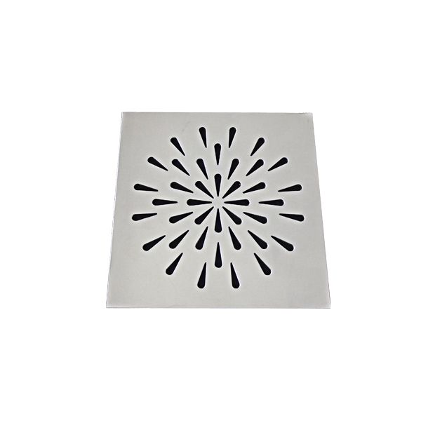 GRELHA TAMPA 150X150 GOTA - INVINOX