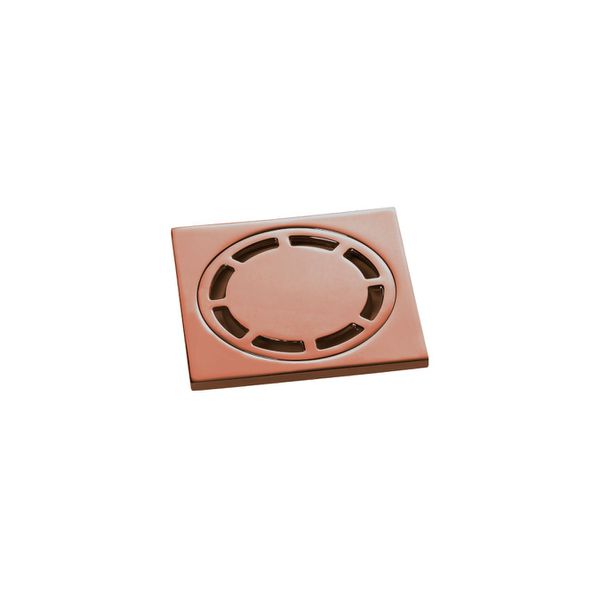 RALO INOX COM VALVULA FECHAMENTO 10CM - ROSE GOLD