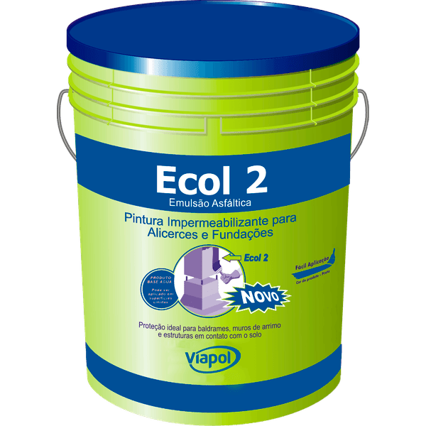 IMPERMEABILIZANTE EMULSÃO ASFÁLTICA ECOL 2 18 LT