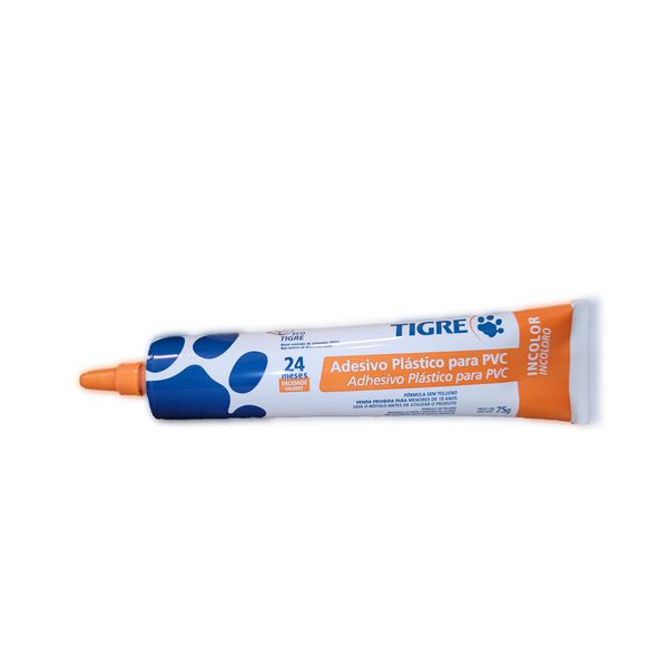 ADESIVO PVC INCOLOR BISNAGA 75G TIGRE