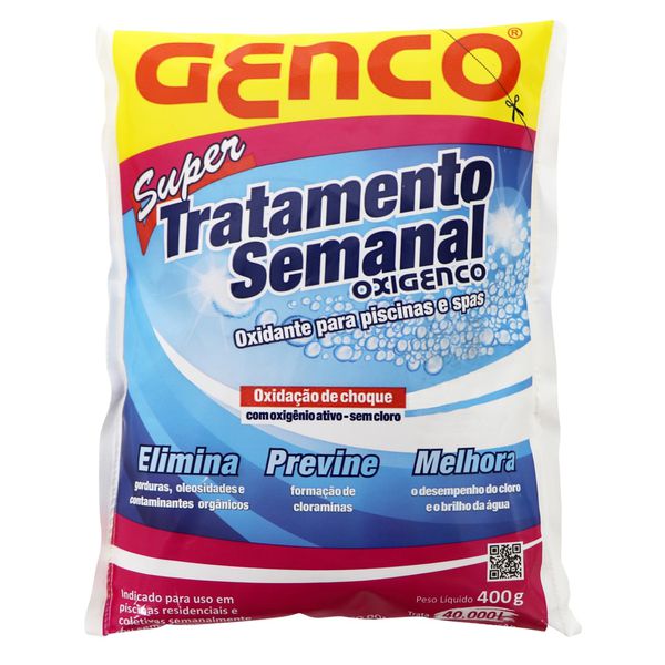 SUPER TRATAMENTO SEMANAL PISCINA OXIGENCO GENCO